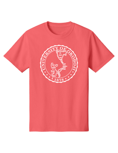 U Boji Crest Tee - Coral