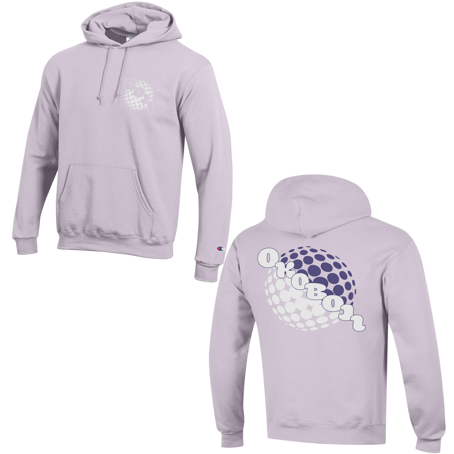 Okoboji Puff Hood - Purple