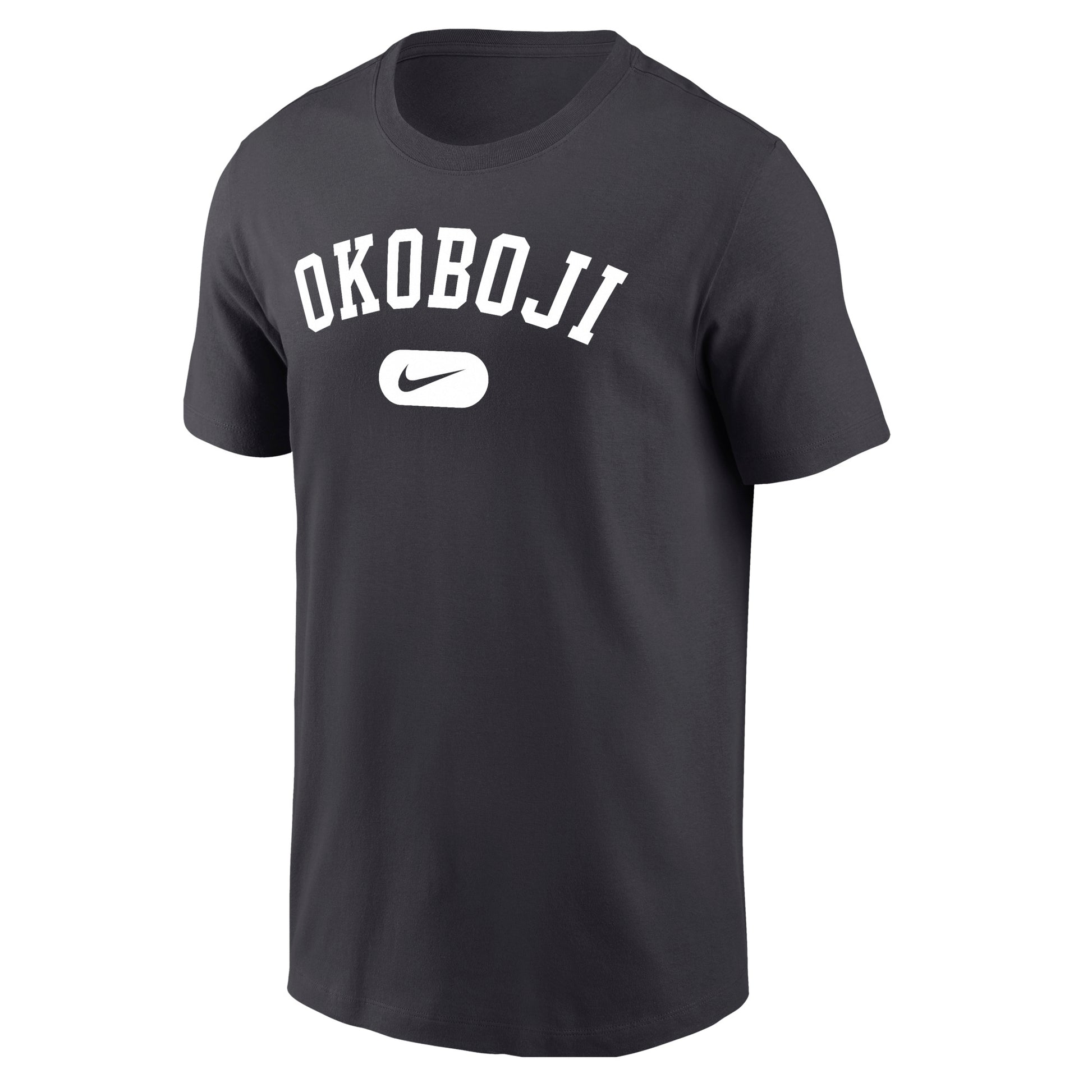 Okoboji SWOOSH Core Cotton Short Sleeve Tee - Anthracite
