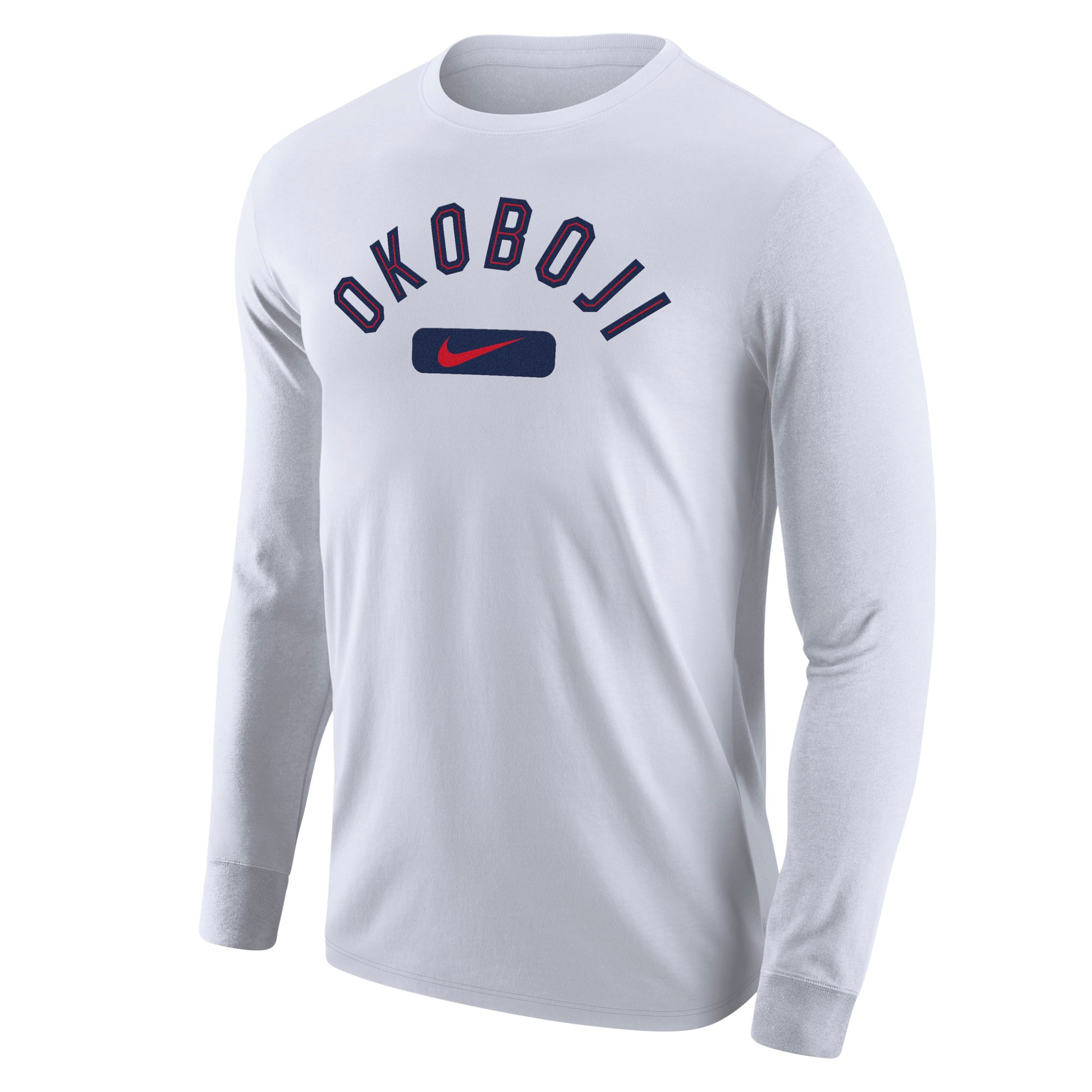 U-BOJI CORE COTTON LONG SLEEVE TEE - White