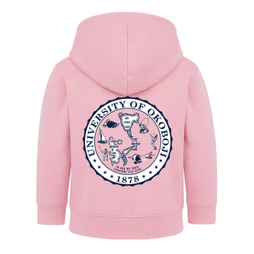 U of Okoboji Crest Toddler Hoodie - Pink