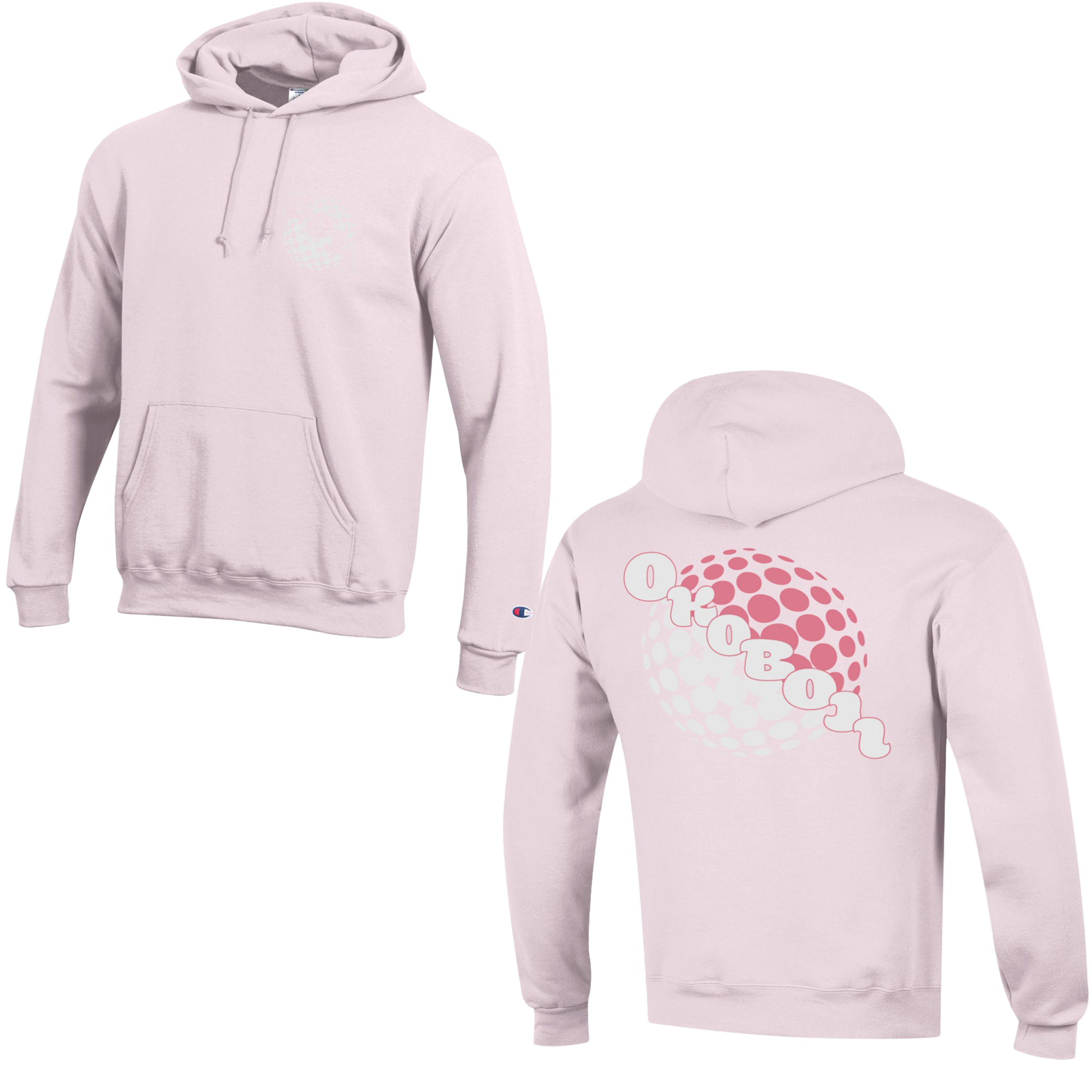 Okoboji Puff Hood - Pink