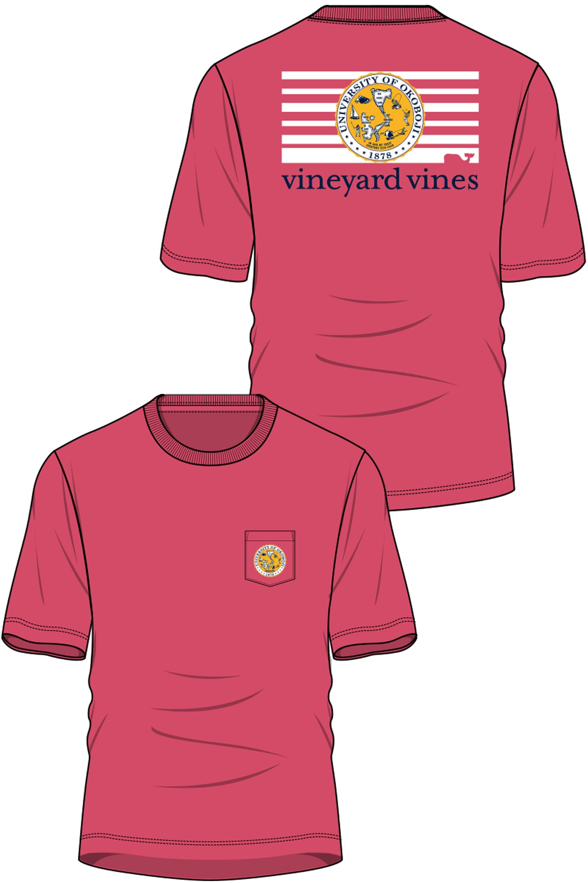 Okoboji Crest Vineyard Vines ®‎ Tee