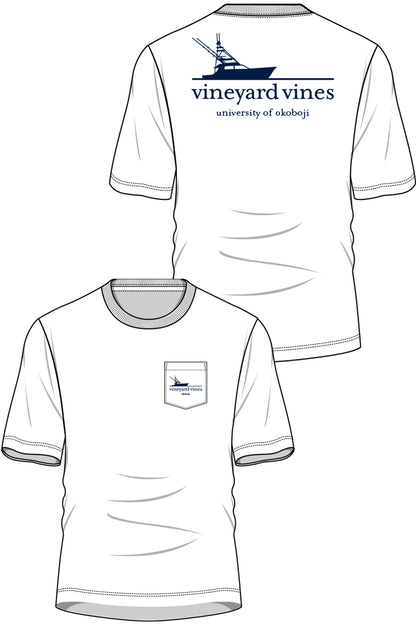 University of Okoboji Vineyard Vines ®‎ Boat Tee
