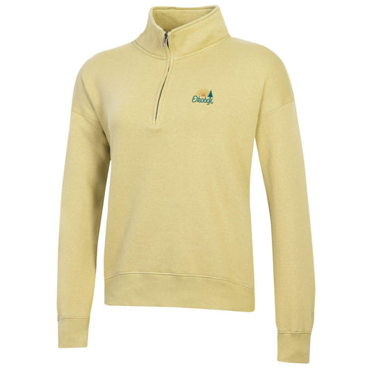 Okoboji Womens Big Cotton 1/4 Zip