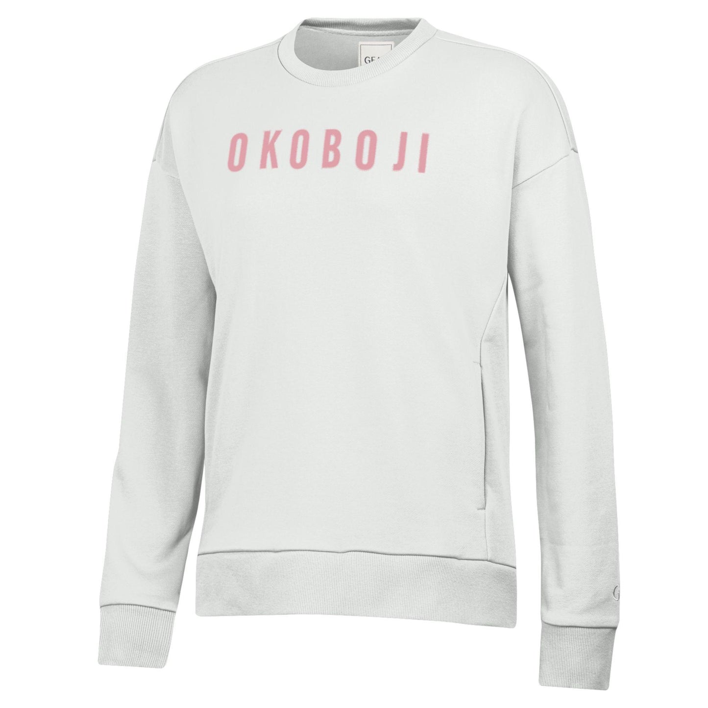 Lady Okoboji Big Cotton Everlee Crew - Winter White