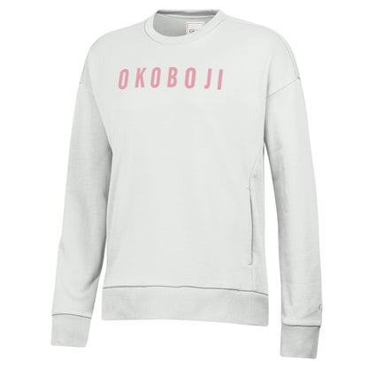 Lady Okoboji Big Cotton Everlee Crew - Winter White
