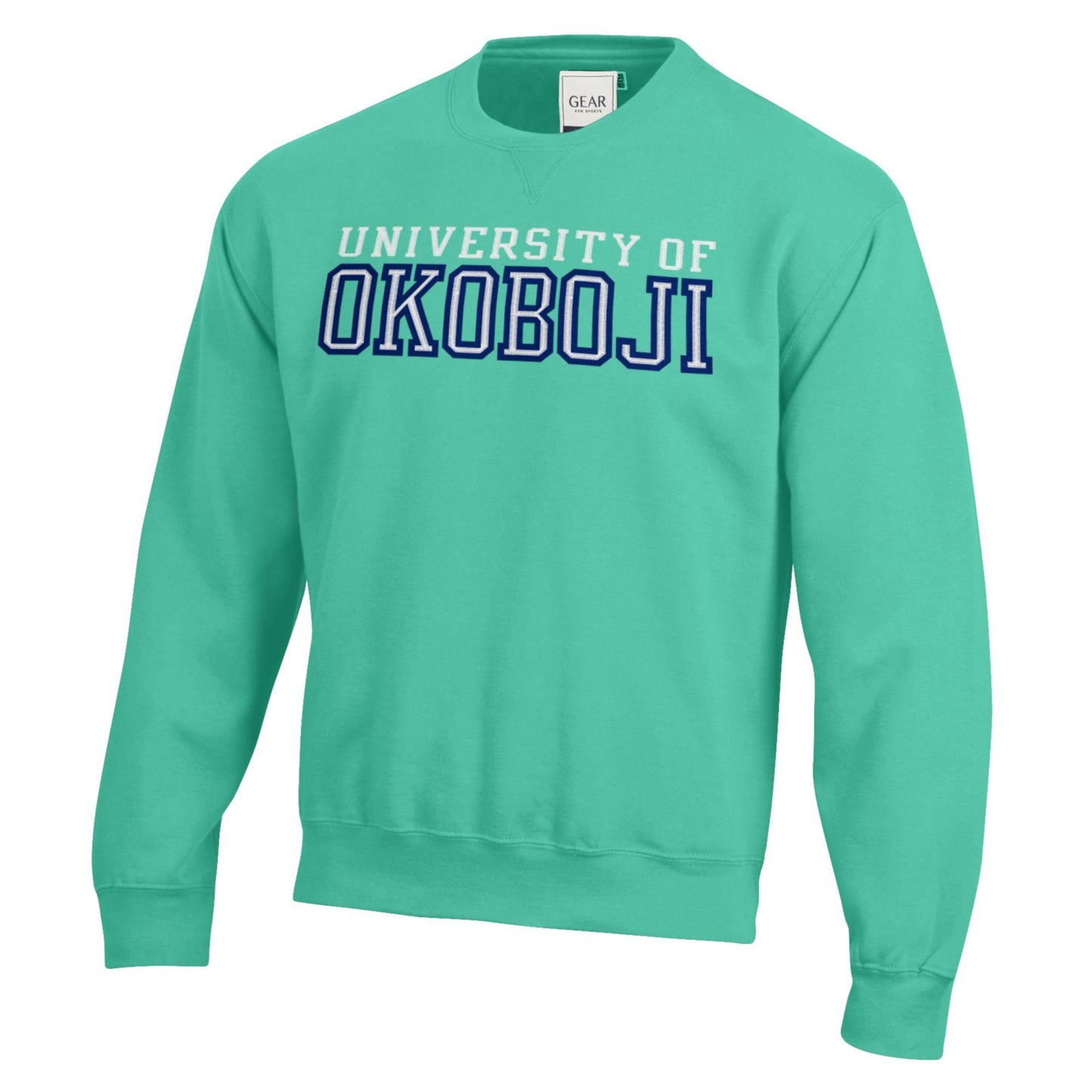 Classic BIG Cotton Sweatshirt - Teal Green
