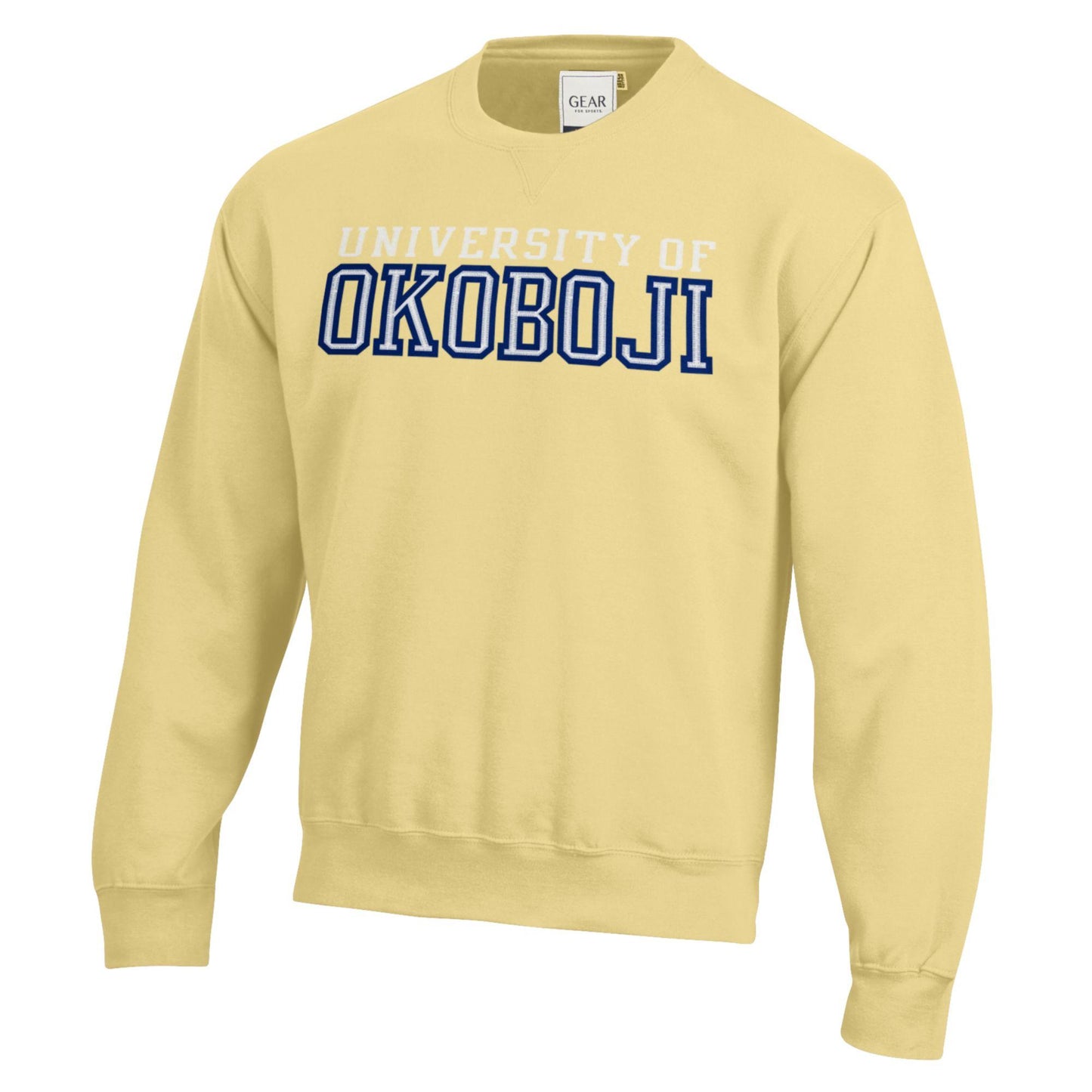 Classic BIG Cotton Sweatshirt - Soft Yellow