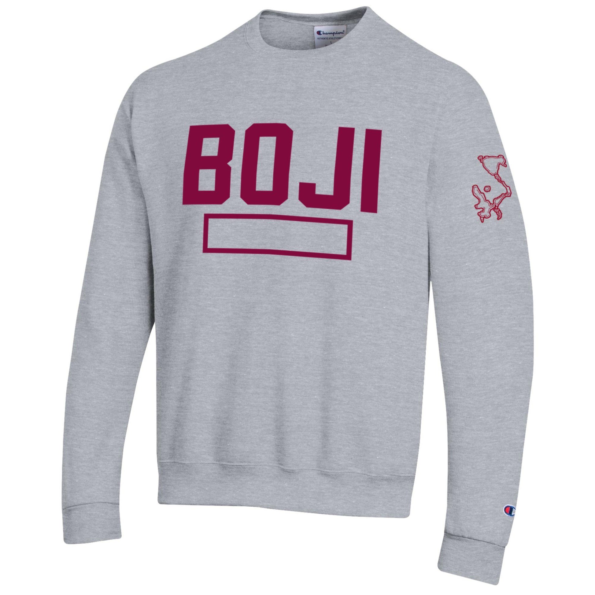 BOJI Wool Applique Sweatshirt