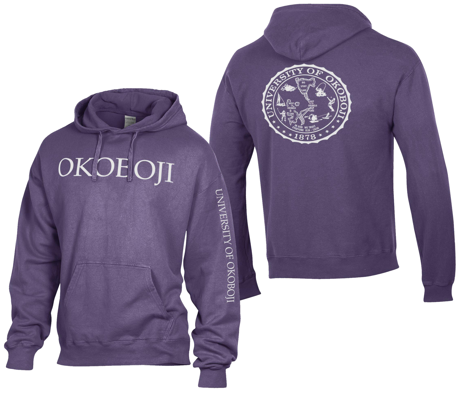U of Okoboji Campus Hood