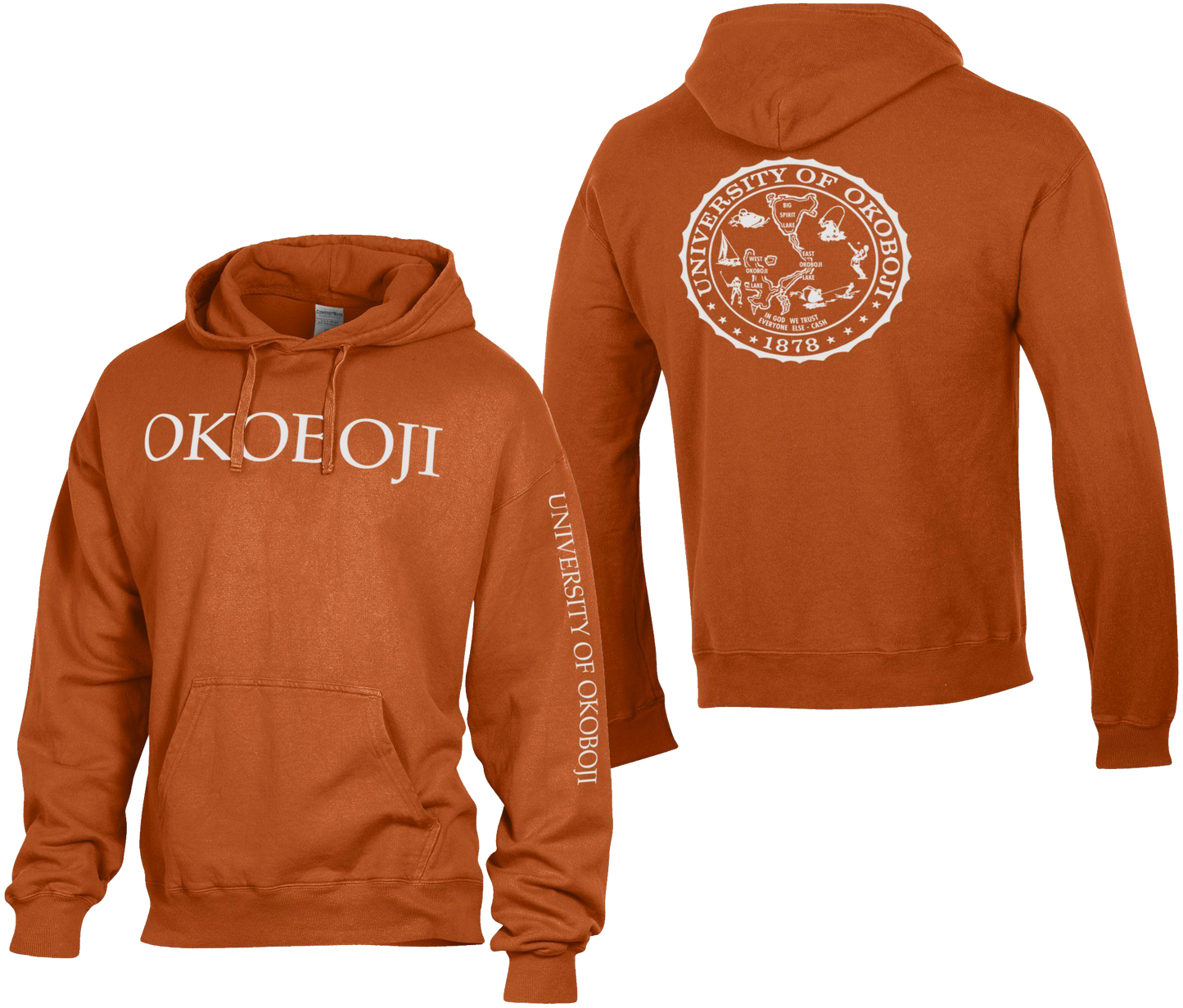 U of Okoboji Campus Hood