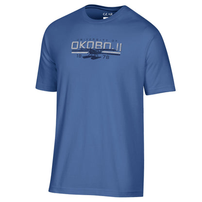 University of Okoboji Vintage Biplane Tee