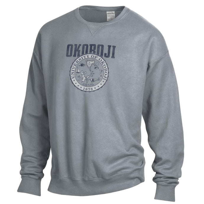School Crest University of Okoboji Sweatshirt