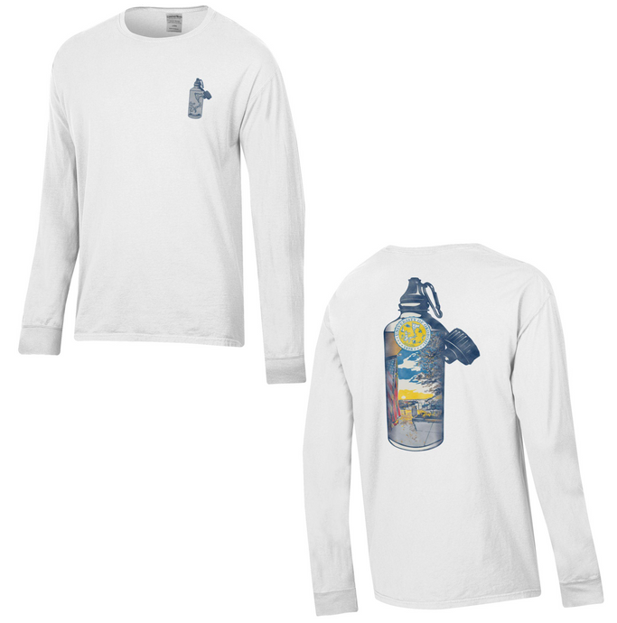 University of Okoboji Water Bottle Tee (Long Sleeve Tee)