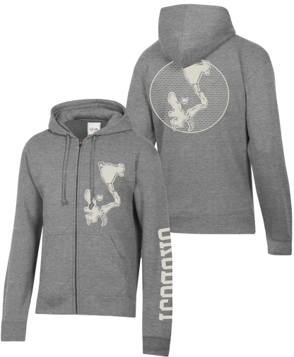 Okoboji Big Water Cotton Full Zip Hood
