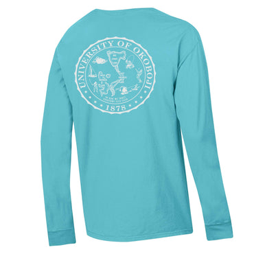 Okoboji Campus Tee - Light Blue
