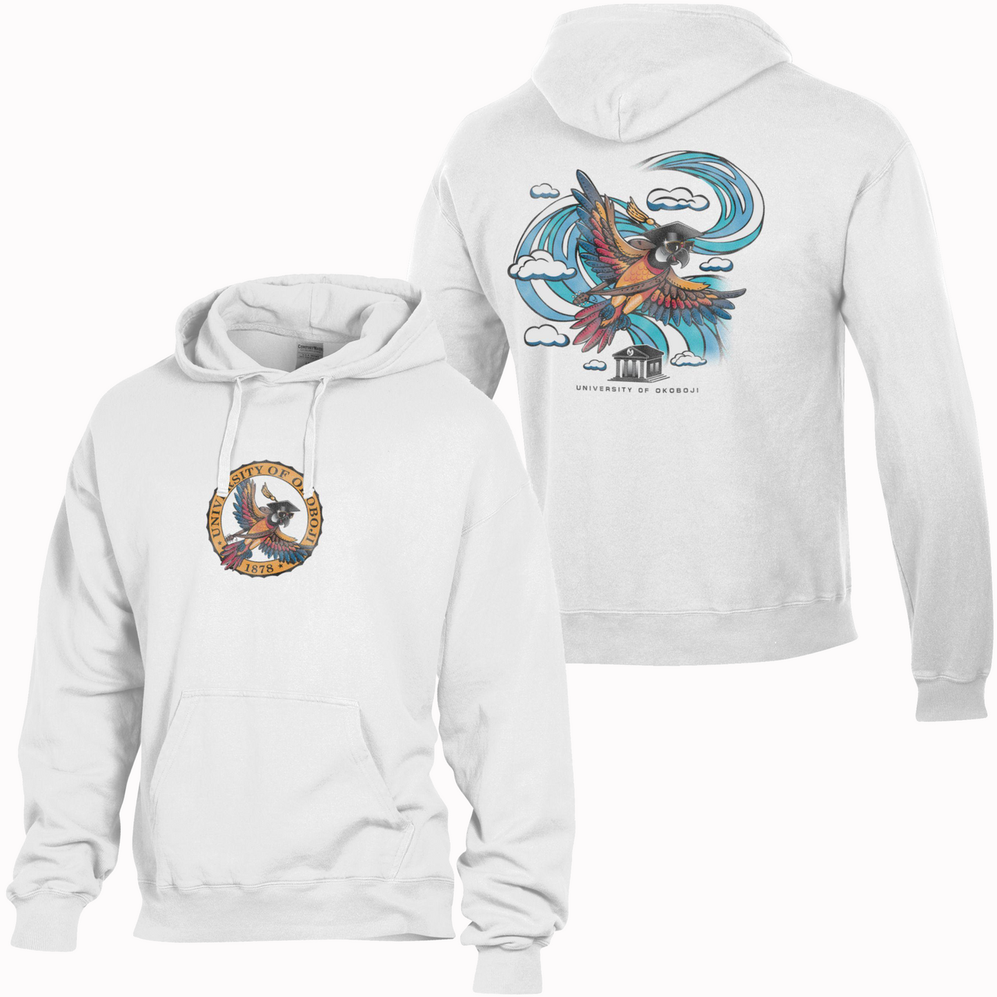 Okoboji Monday Away Hoodie