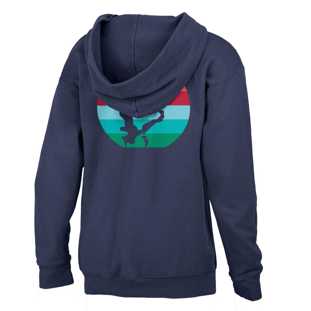Youth University of Okoboji 7 Hoodie - Navy