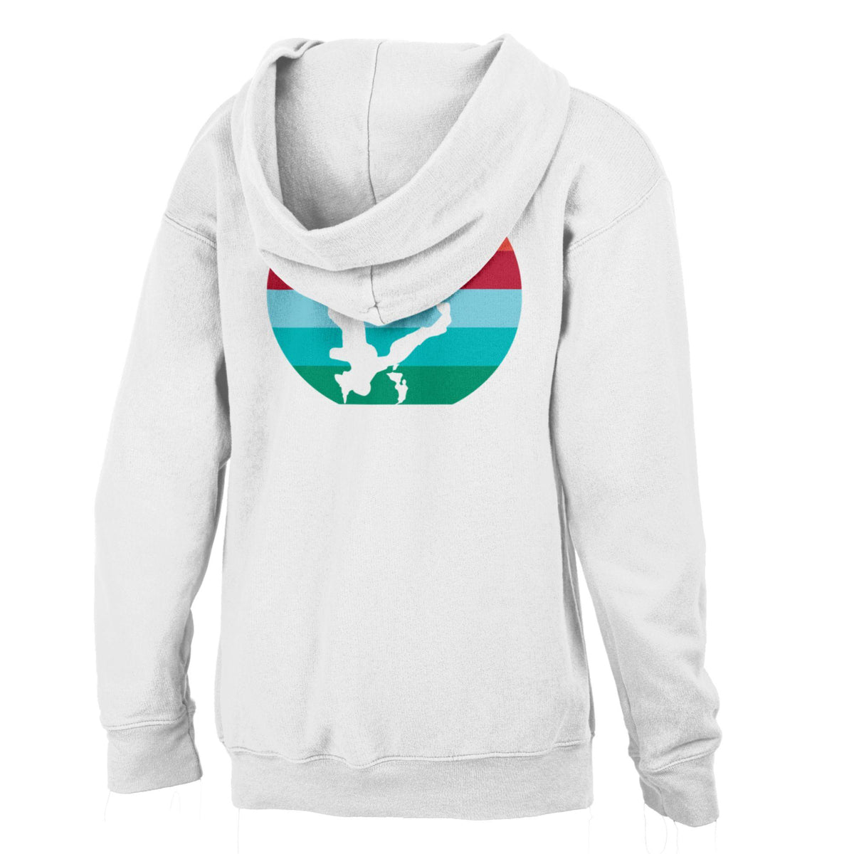 Youth University of Okoboji 7 Hoodie - White