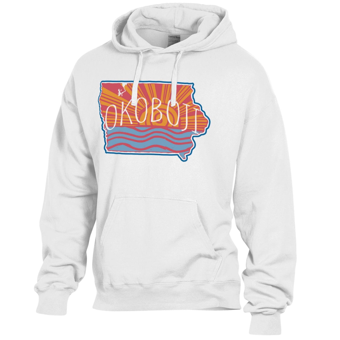 Okoboji (Iowa Horizon) Hood - White