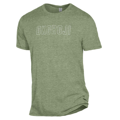 Okoboji Block Letter Tee