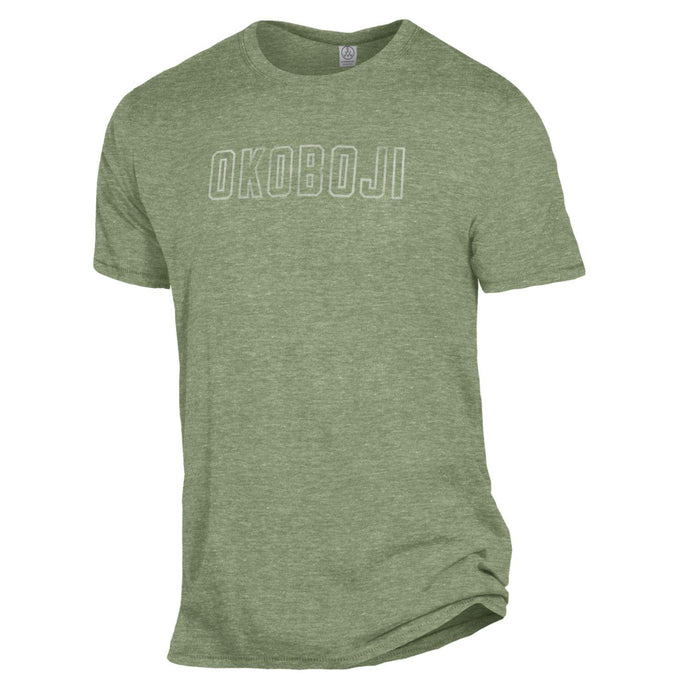 Okoboji Block Letter Tee