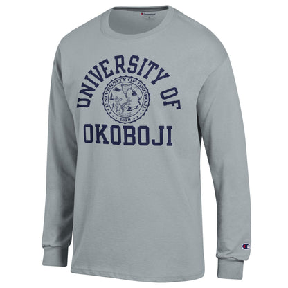 U of O Light Steel Long-Sleeved Tee