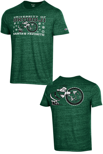 Santa's Favorite Okoboji Tee