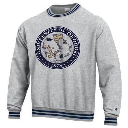 University of Okoboji Navy Crest Ringer Crew