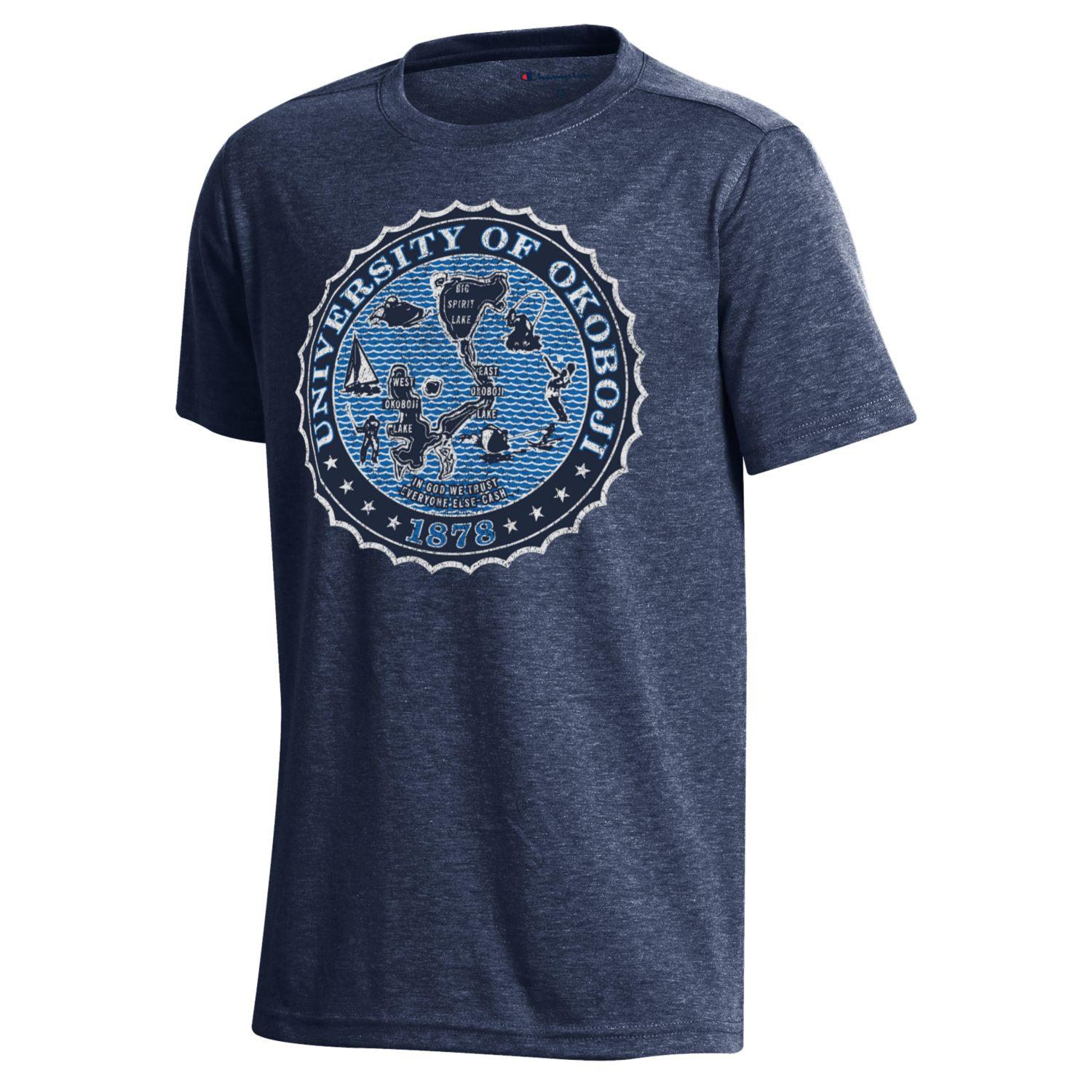 Kids Okoboji Retro Crest Tee