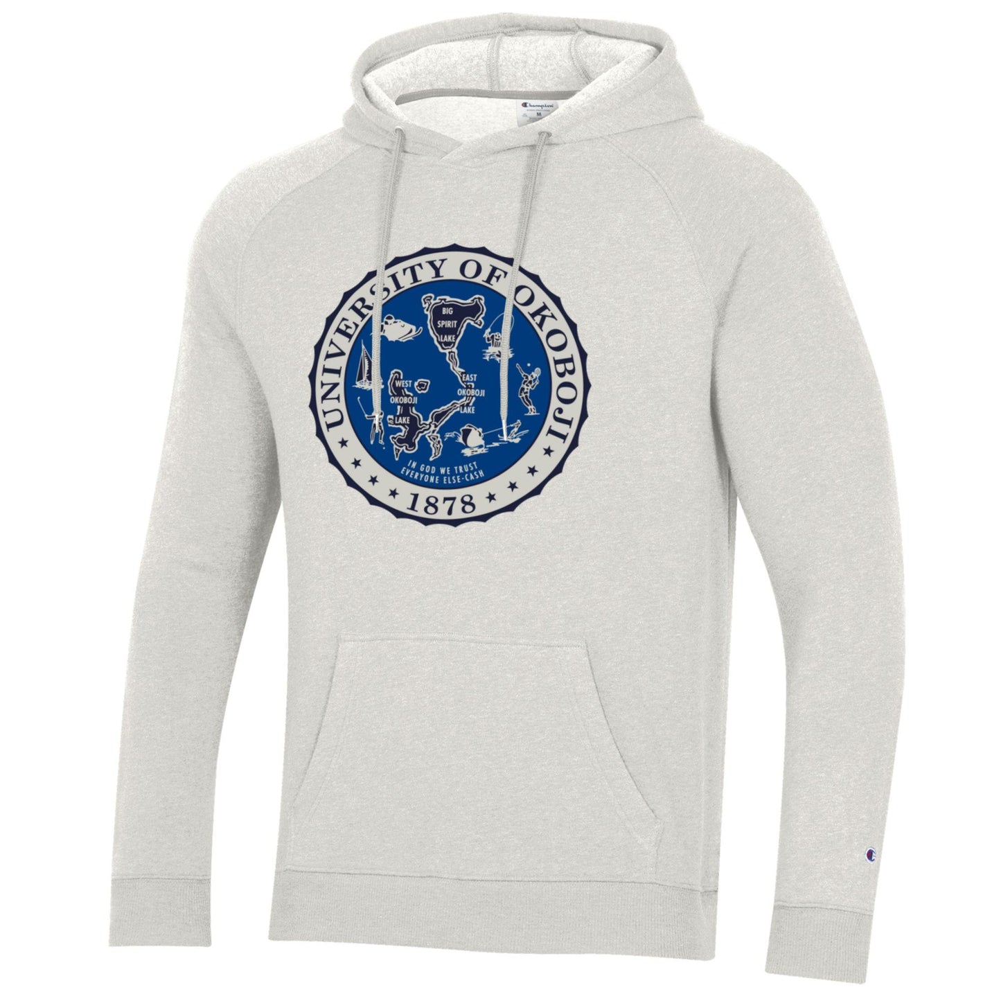 OKOBOJI TRIUMPH FLEECE DARK CREST HOOD
