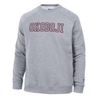 OKOBOJI TRIUMPH FLEECE CREW - Grey