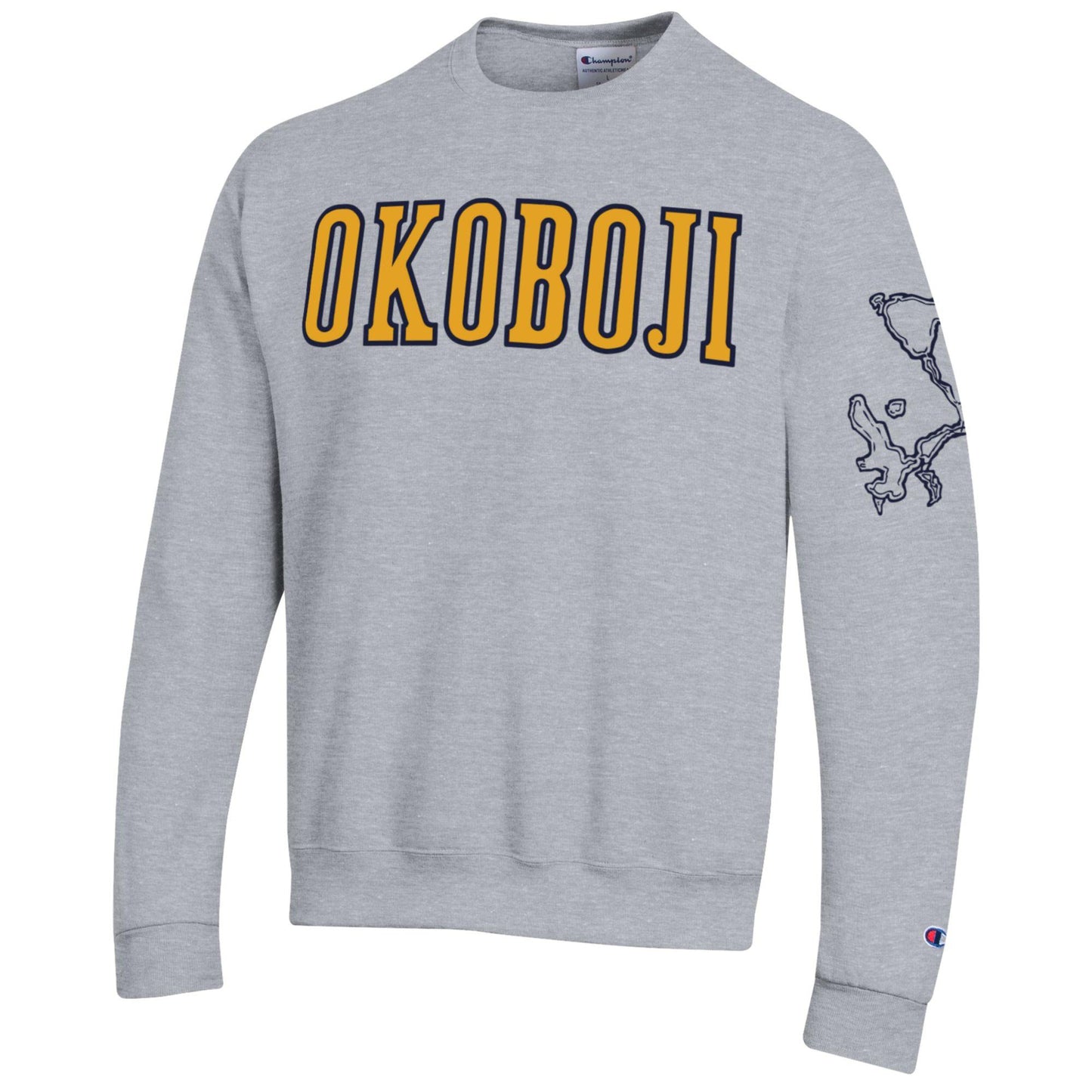 Okoboji Ryder Powerblend Fleece Crew