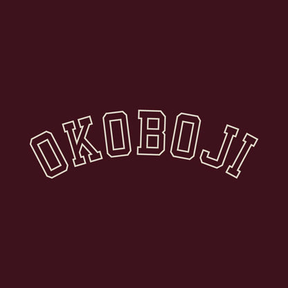 Champion Women's Okoboji Arch Powerblend Fleece Crew - Maroon