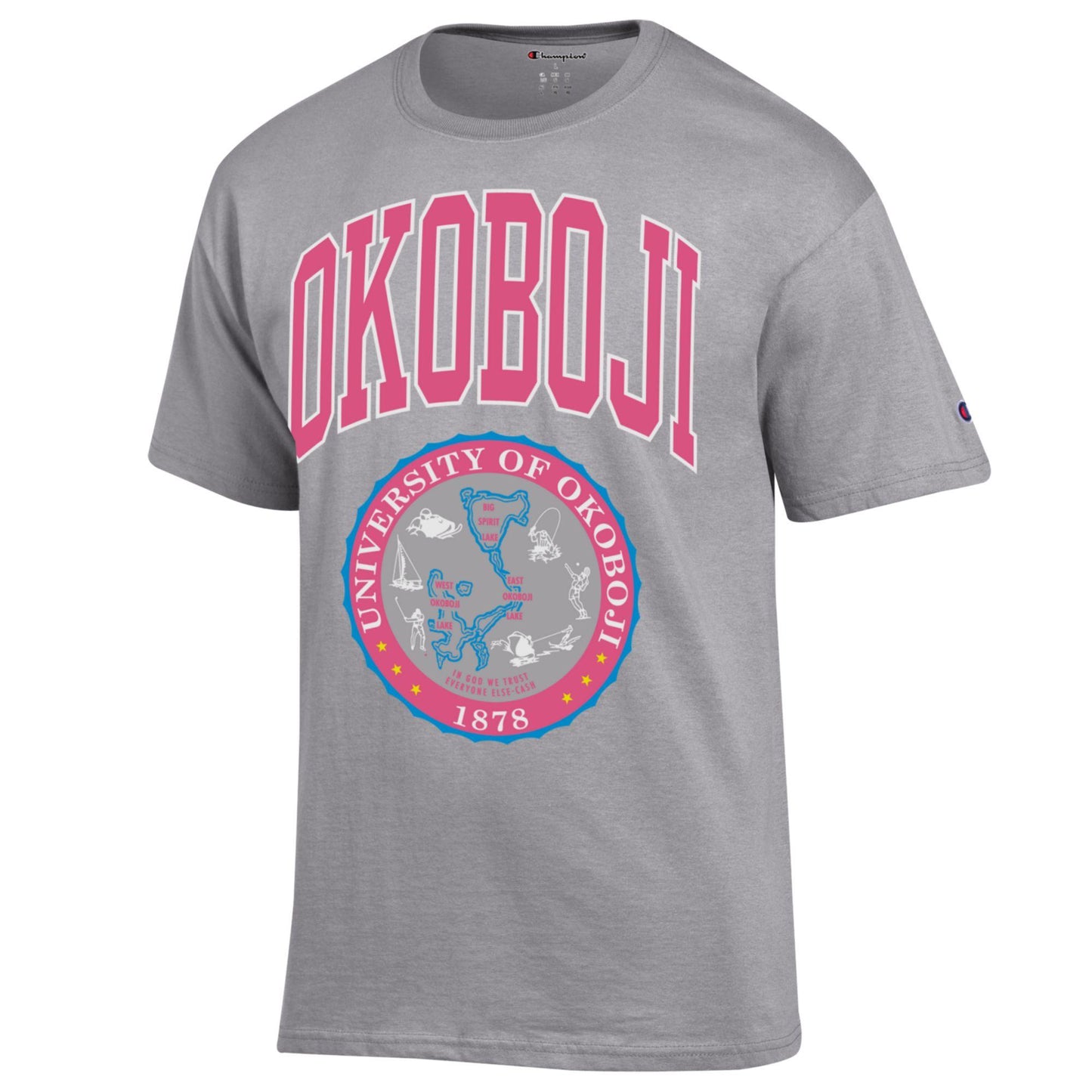 Okoboji Black Z Tee