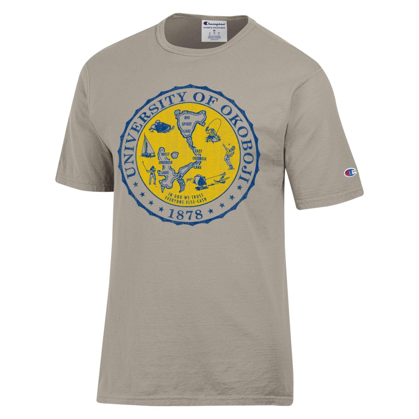 The OKOBOJI CREST TEE