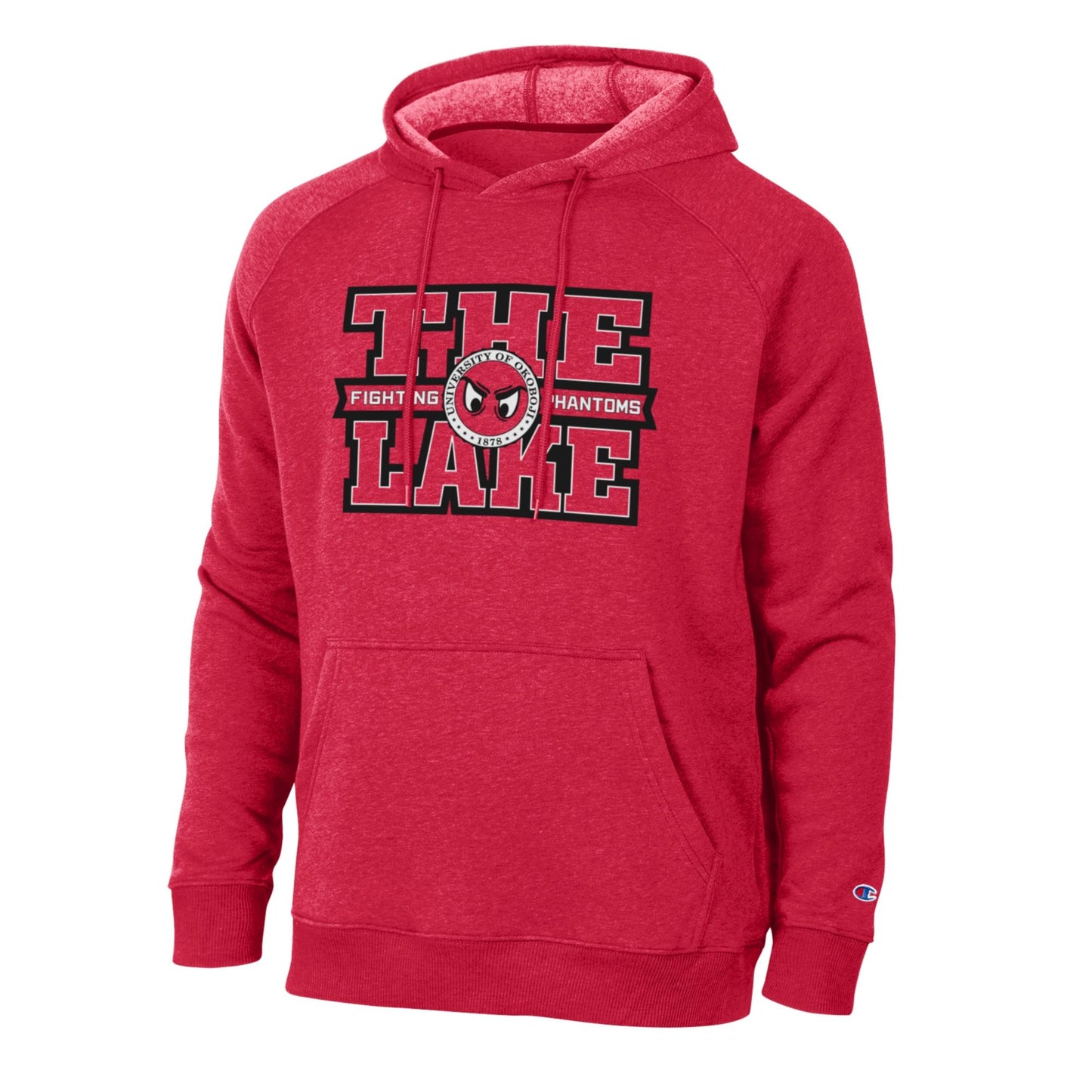 The Lake Triumph Fleece Hood - Red