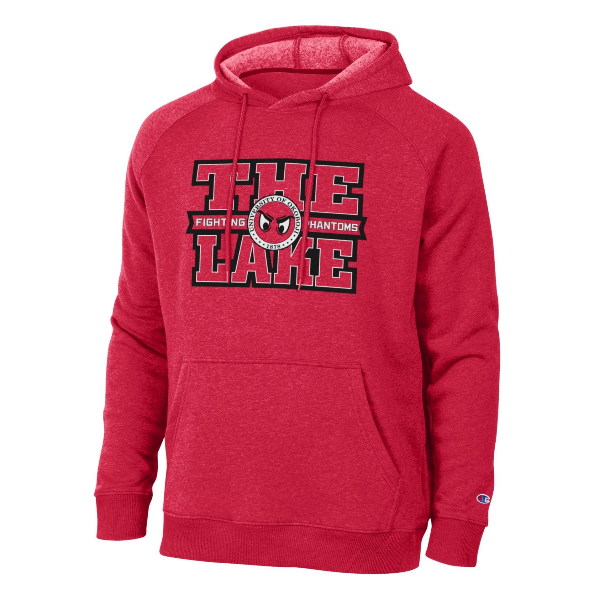 The Lake Triumph Fleece Hood - Red