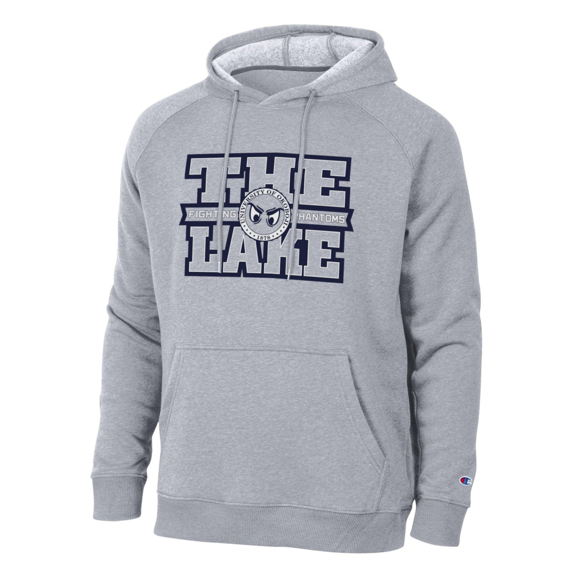The Lake Triumph Fleece Hood - Grey
