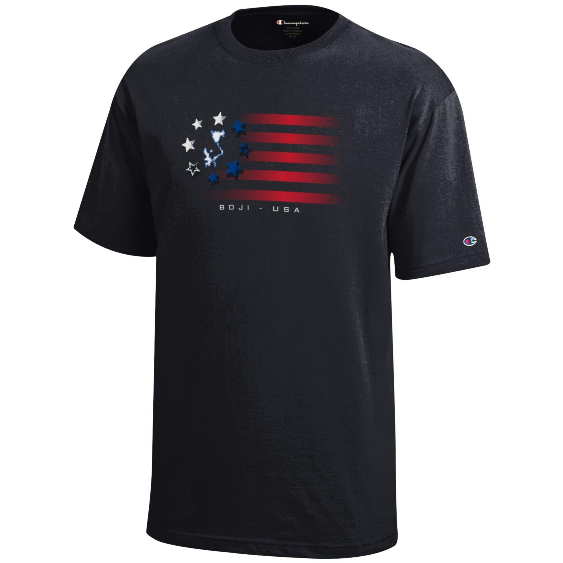 Youth BOJI USA Tee - Black