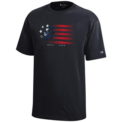 Youth BOJI USA Tee - Black