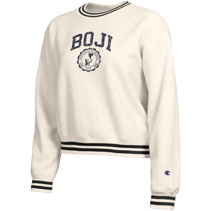 Boji Lady Ringer Crew - Black