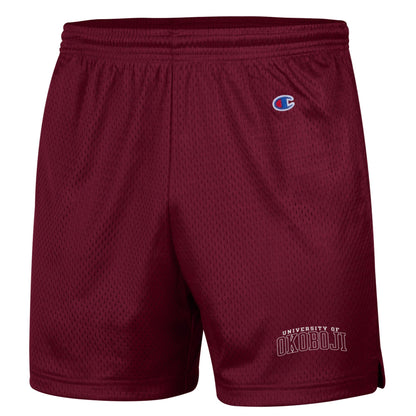 U of Okoboji Mesh Short - Maroon
