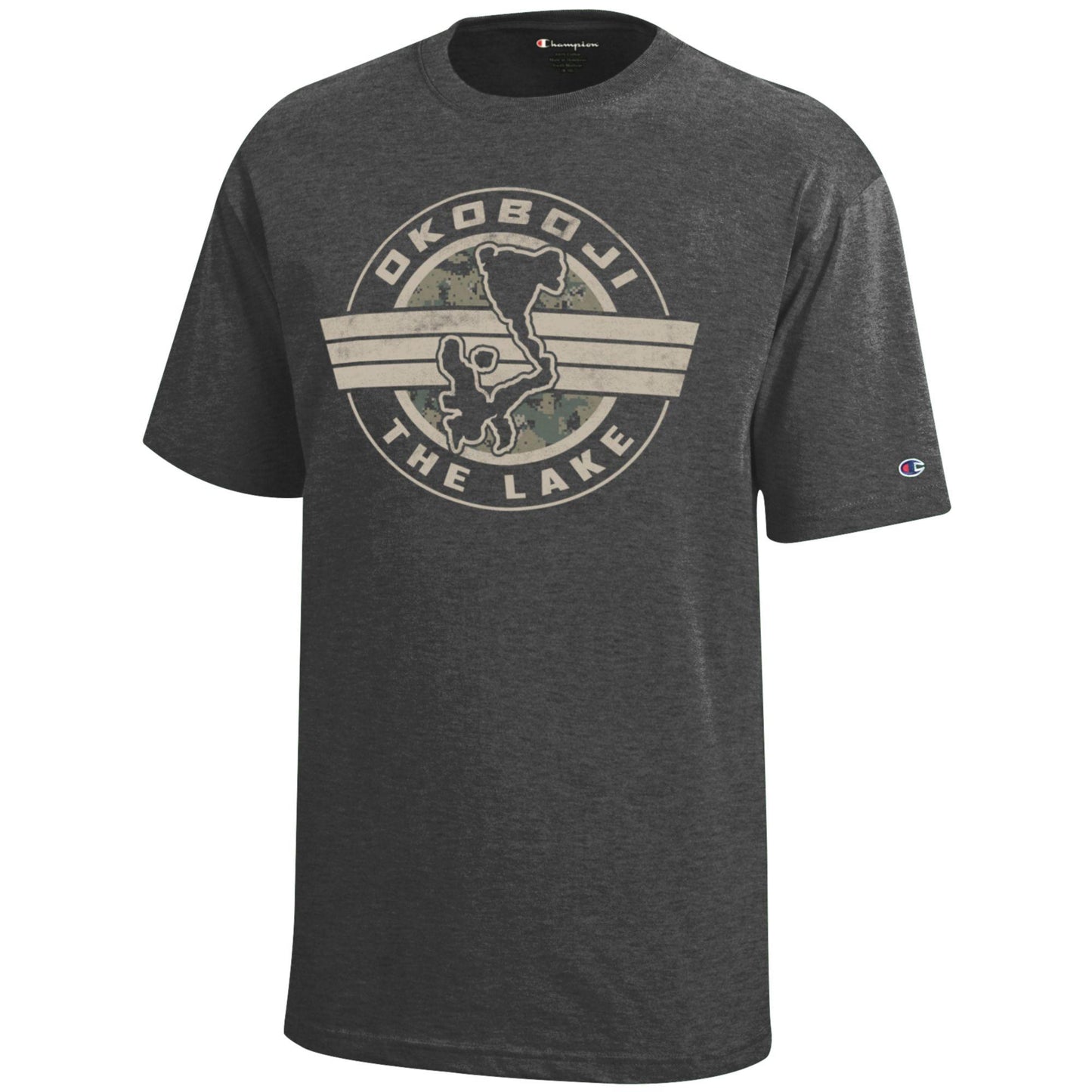 Youth The Lake Force Tee - Granite Grey