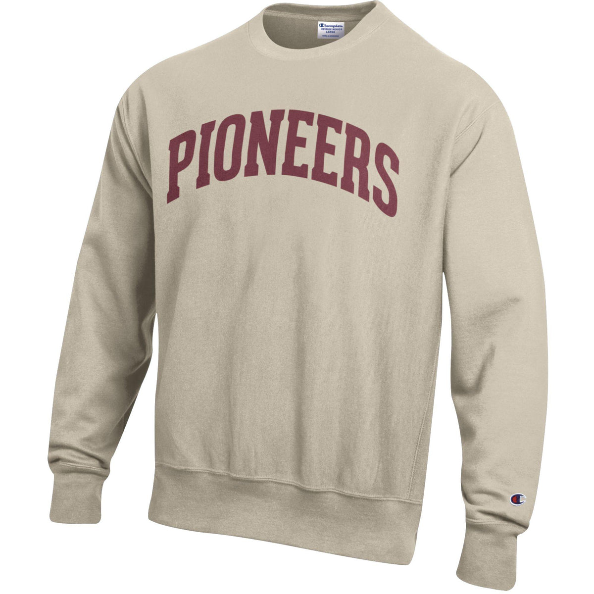Champion Pioneers Reverse Weave Crew - Oatmeal Heather