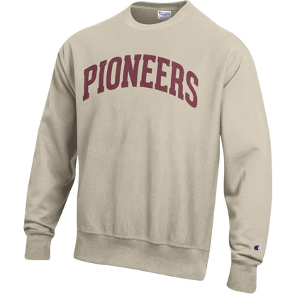 Champion Pioneers Reverse Weave Crew - Oatmeal Heather