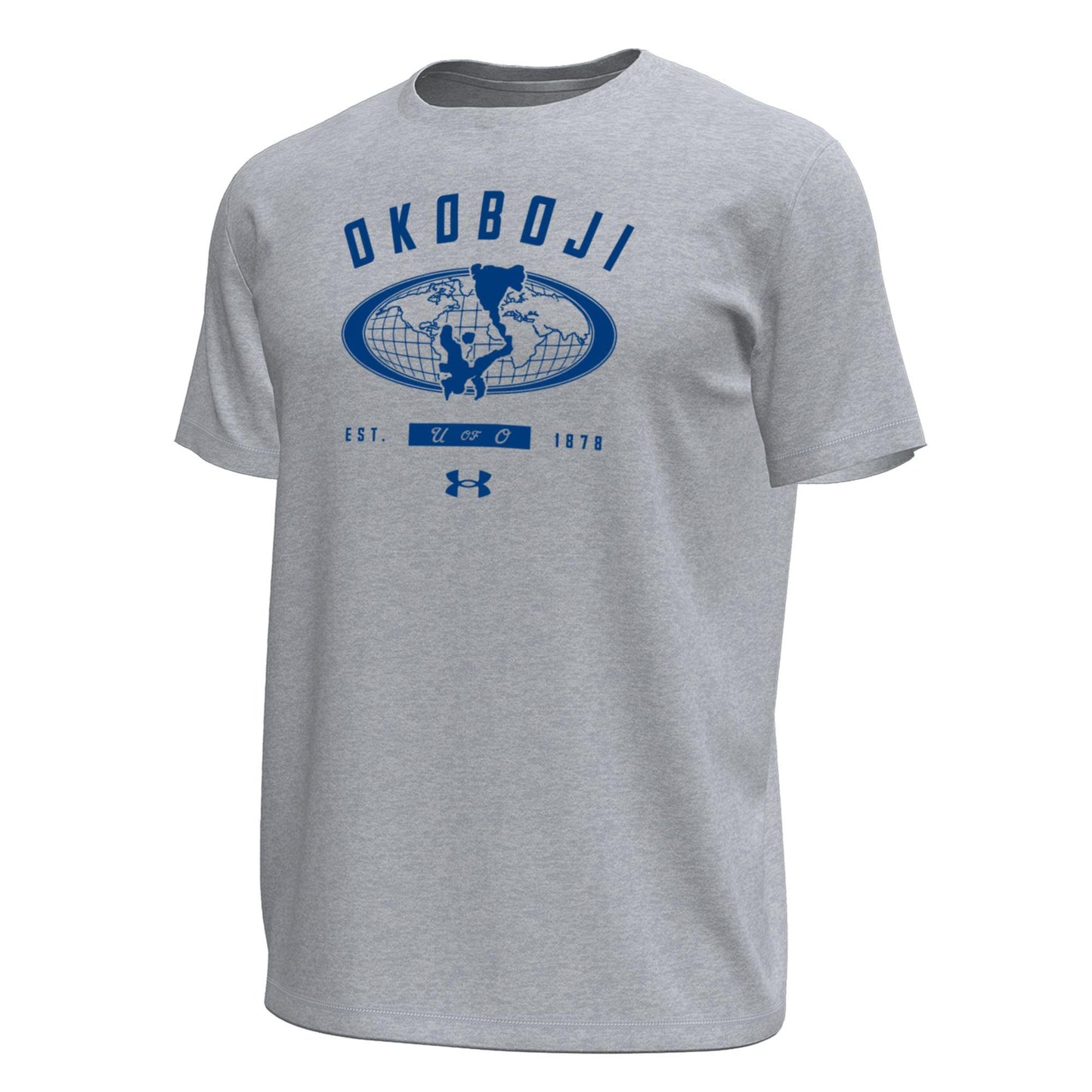 Okoboji Worldwide Tech™ Stretch Tee - Grey