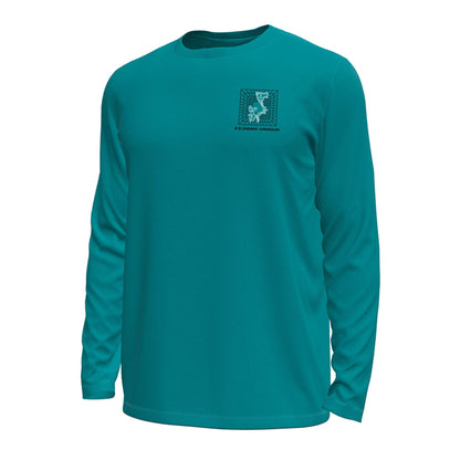 Okoboji Tech™ Stretch Long Sleeve Tee - Teal