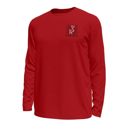 Okoboji Tech™ Stretch Long Sleeve Tee - Red